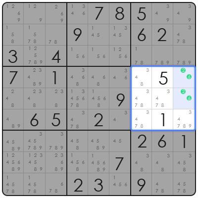 locked candidate sudoku